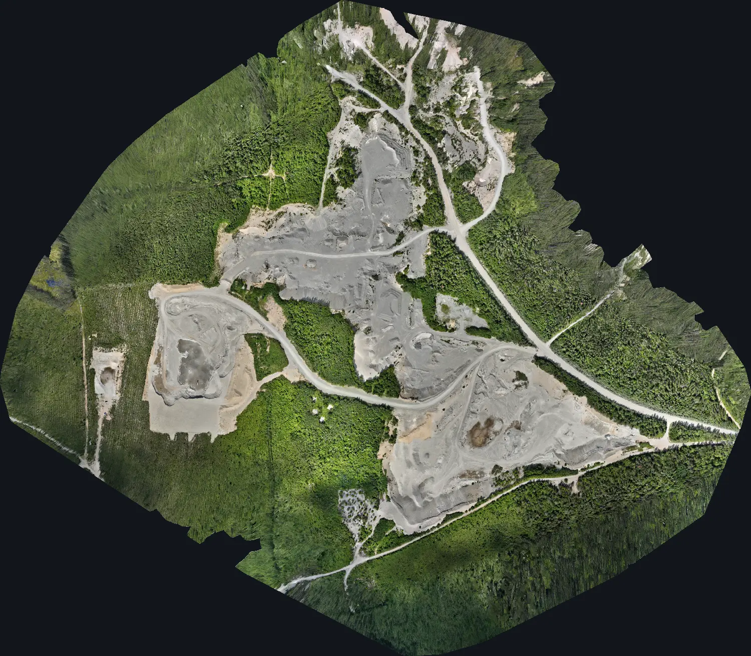 Sablière, Rouyn-Noranda · DJI Matrice 4E