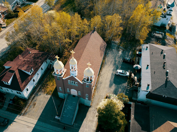 Secteur résidentiel (église) · Rouyn-Noranda